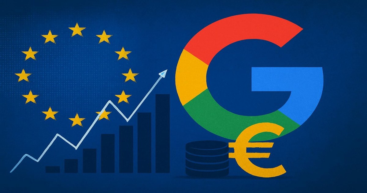 Google multata dall'Ue: 890 milioni di euro per violazione del Digital Markets Act