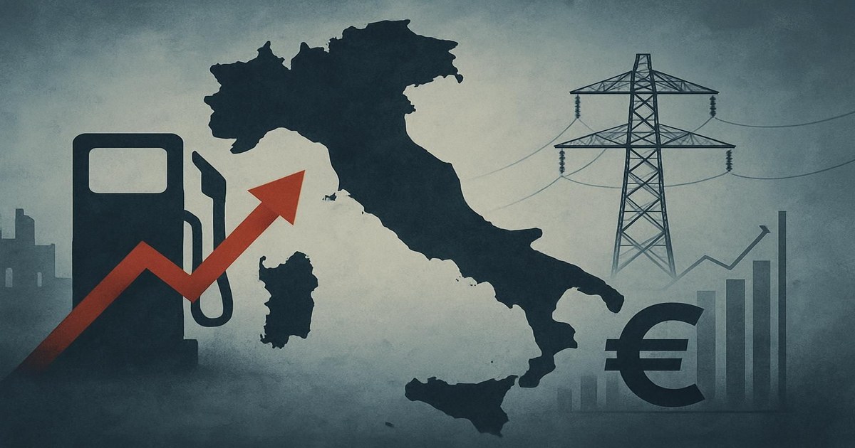 Guerra e caro energia frenano l’economia in Italia