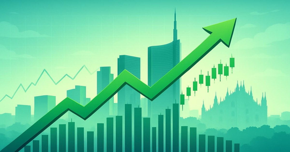 Apertura positiva per la Borsa di Milano